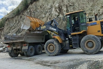 Ситуация на дорогах Дагестана после ливней