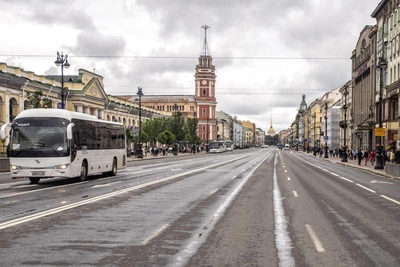 На дорогах Петербурга стало свободнее: статистика «Яндекс.Пробок»