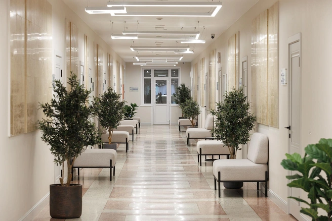 Санаторий вошел в «Топ-5 здравниц по клиентоориентированности-2025» в номинации «Лучшее медицинское отделение» категории «Премиум» | Источник: «Парус»