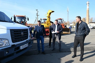 Денисов проверил готовность техники «Пензавтодора» к зиме