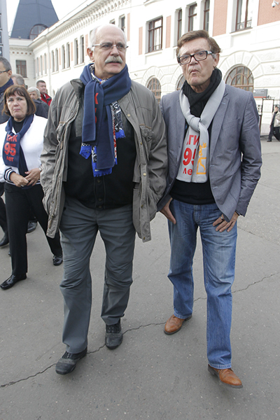 Никита Михалков и Борис Токарев