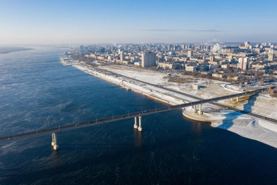 На Волге у Волгограда ожидается ледостав