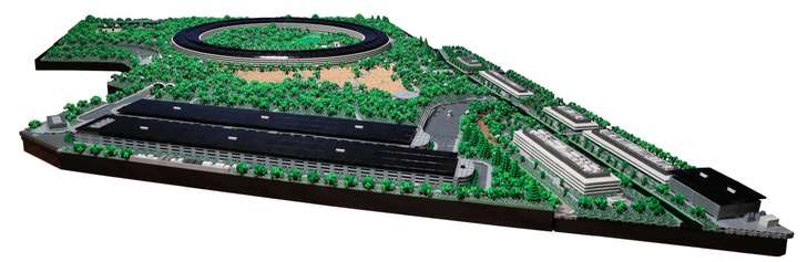 Lego Apple Park took its builder two years to complete (фото 2)