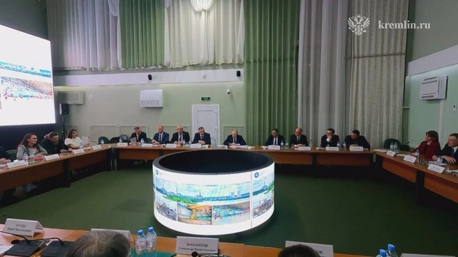 Путин поддержал идею создания в Курской области особой экономической зоны | Источник: Кремль. Новости