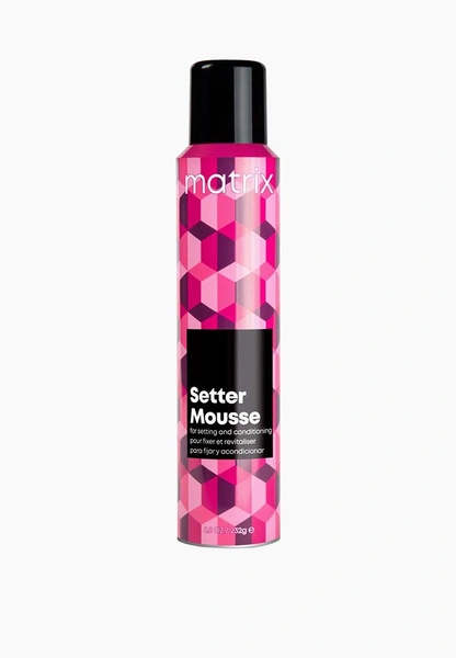 Мусс для укладки Matrix Setter Mousse для фиксации формы и придания объема волосам