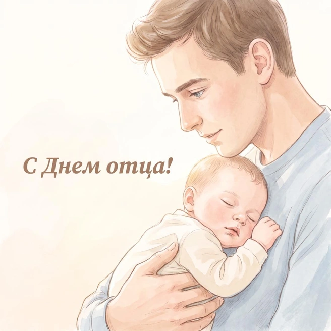 Пусть все твои планы реализуются, а здоровье никогда не подводит. С Днем отца! | Источник: Городские медиа