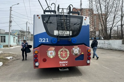 Троллейбус к Дню Победы: в Чите запустили маршрут в честь 29-й армии