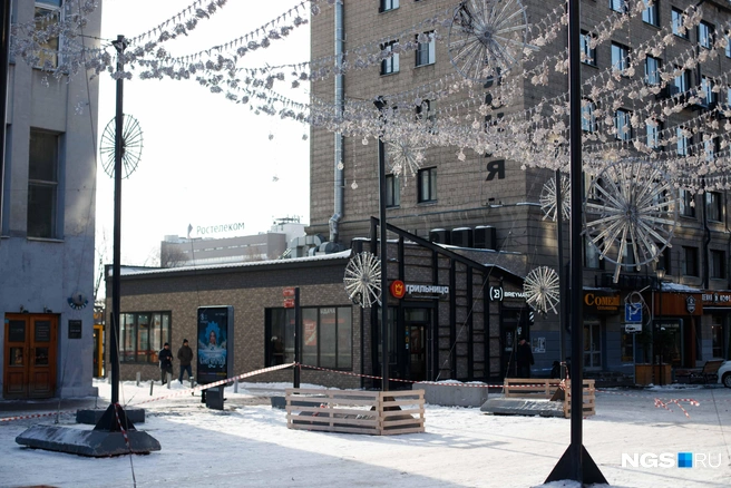 Участок Ленина будет перекрыт до 10 февраля  | Источник: Андрей Бортко/NGS.RU