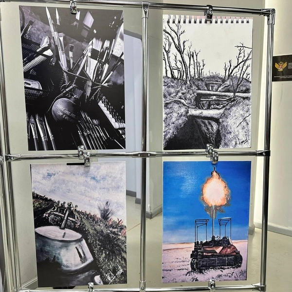 Картины Артема Журавлева | Источник: Илья Константинов / 14.RU