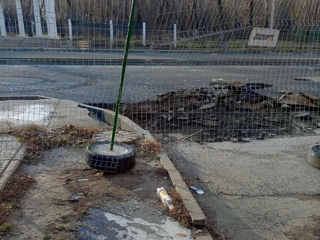 Мороз уже заметен невооруженным глазом, а работа ещё не закончена | Источник: Подслушано ЧМЗ (Official) / Vk.com