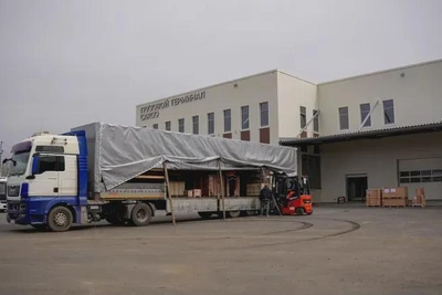 В Благовещенске открыли новый грузовой терминал