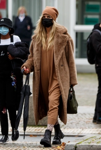 Хайди Клум в Берлине | marieclaire.ru