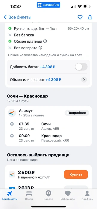 Самолетом дешевле даже чем поездом  | Источник: Анна Грицевич / SOCHI1.RU