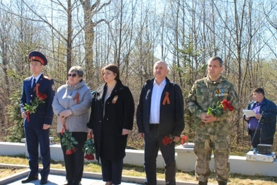 Руководитель Поронайского следственного отдела открыл «Вахту памяти»