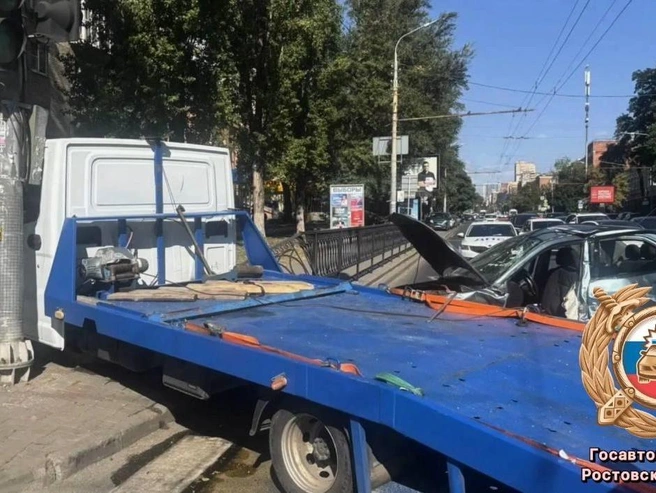 «Газель» сбила двух пешеходов | Источник: Госавтоинспекция Ростовской области