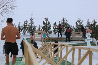 Карта крещенских купелей в Уфе