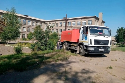 Череповецкий Водоканал прочистил 680 метров сетей в Алчевске