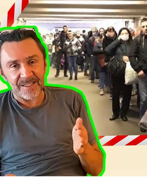 «Гонят люд в метро, как скот»: стихи Сергея Шнурова про очереди из-за проверки пропусков