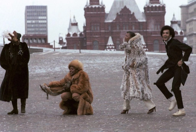 Группа «Бони-М» в Москве | Источник: архив Юрия Абрамочкина