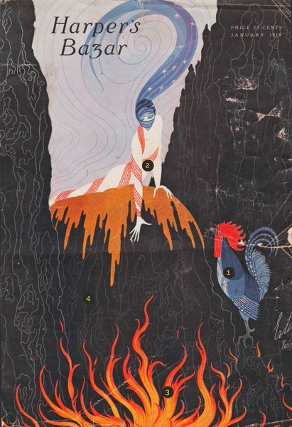 Harper’s Bazaar, январь 1918 | Источник: Harper’s Bazaar