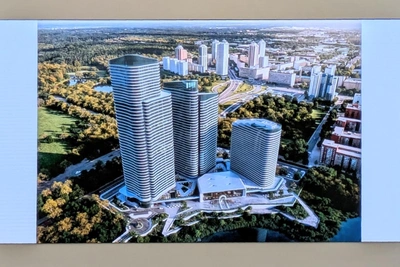 Комплекс с 49-этажным центром у Горского котлована не согласовали