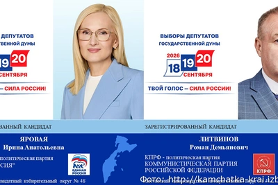 Четыре кандидата в Госдуму зарегистрированы на Камчатке