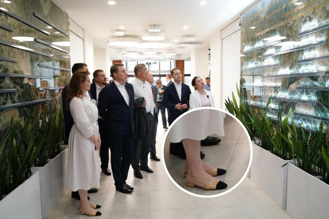 Каринэ Хабирова показала Уфимский хоспис министру здравоохранения России | Источник: Каринэ Хабирова / Vk.com