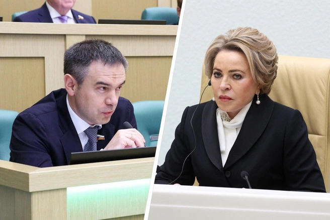 Мурат Хапсироков и Валентина Матвиенко | Источник: Совет Федерации