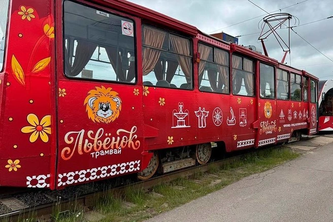 Еженедельный детский трамвай появился в Череповце | Источник: st.cherinfo.ru