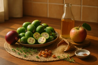Live Vitamins: Simple Feijoa Recipes from Voronezh