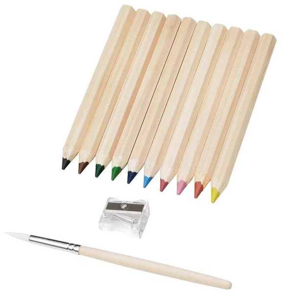 Цветные карандаши ИКЕА МОЛА, 10 шт