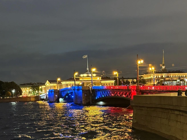 Дворцовый мост в Санкт-Петербурге | Источник: Оксана Сергеева / Vk.com