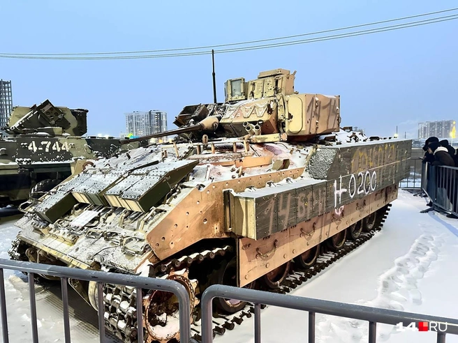 Боевая машина пехоты (БМП) М2А2 «Брэдли» | Источник: Илья Константинов / 14.RU