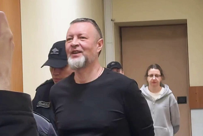 Николай Камнев в суде | Источник: Ксения Клочкова / FONTANKA.RU