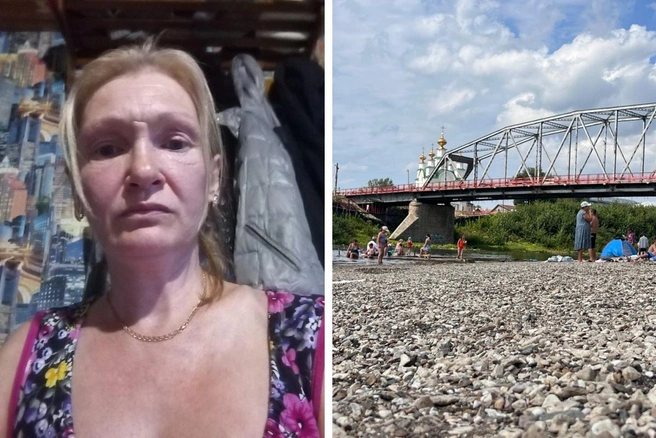 Как следует из материалов проверки, Татьяна решила переплыть Сылву, но погибла | Источник: личный архив Андрея Загрядского, читатель 59.RU
