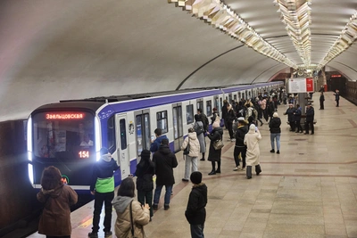 Еще два поезда «Ермак» вышли на линию в Новосибирске