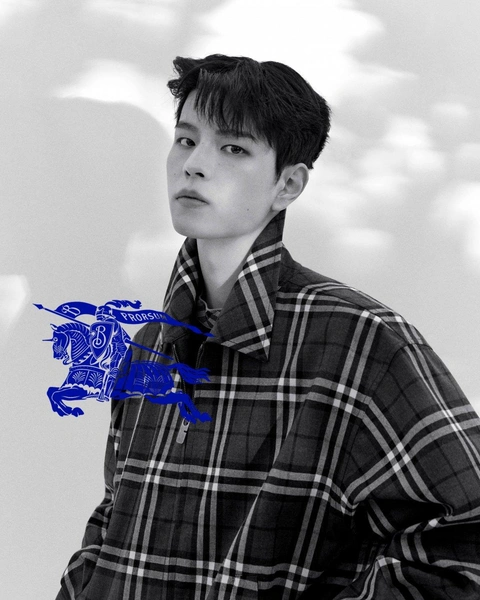 Trench, check, Stray Kids: Burberry делают ставку на Сынмина | Источник: Burberry