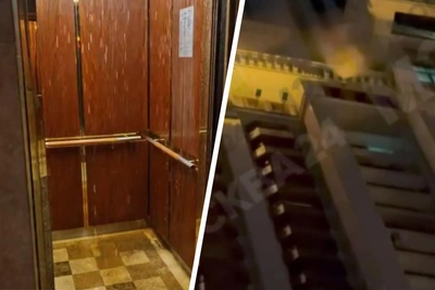 Труба с кипятком прорвалась в элитном ЖК, залив лифты