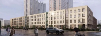 «Лицом» школа будет выходить на Центральный рынок | Источник: Администрация города Перми / gorodperm.ru