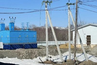 В Аниве начали опробование оборудования на новых очистных сооружениях