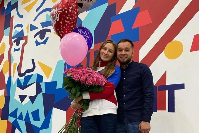 Эльвина Каримова была счастлива, хоть и не готова к таком повороту событий | Источник: соцсети Эльвины Каримовой