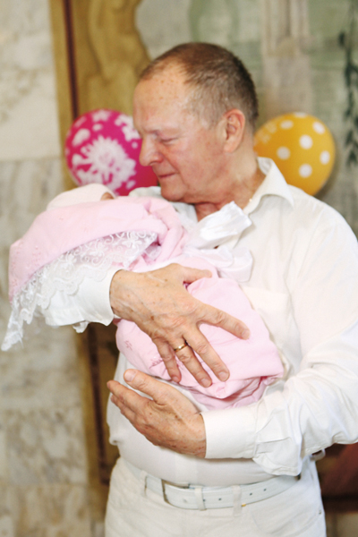 Борис Галкин с дочкой Анечкой