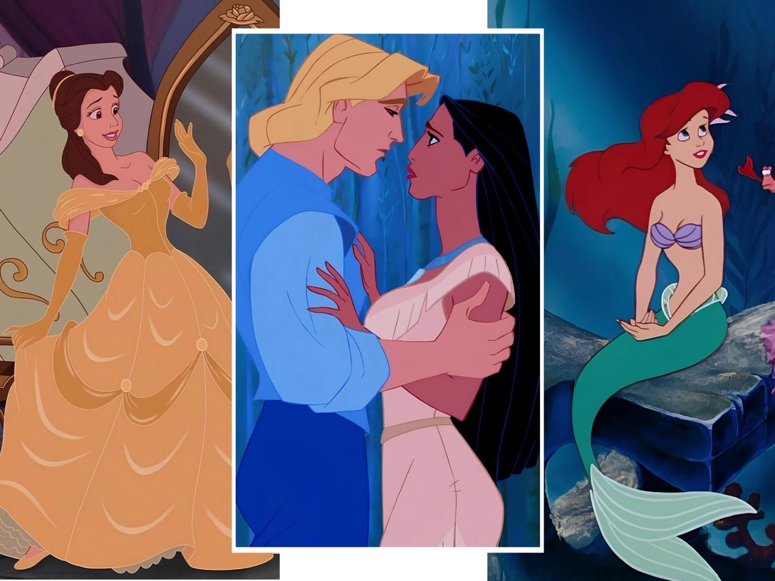 «Красавица и чудовище», «Покахонтас», «Русалочка» | marieclaire.ru