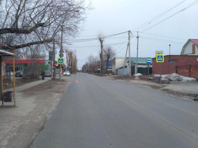 Мальчик переходил дорогу по нерегулируемому пешеходному переходу | Источник: «ГИБДД Пермь» / vk.com