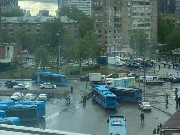 Информация о смерти водителя грузовика появилась в соцсетях | Источник: «Головинский район М125» / T.me