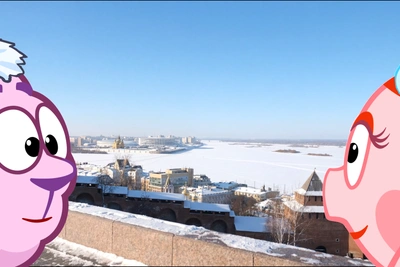 Смешарики отправятся в Нижний Новгород в новом эпизоде