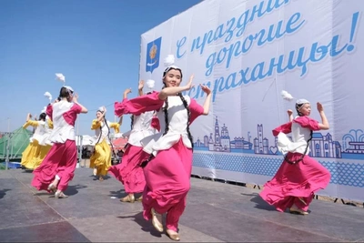 В Астрахани широко отметили Сабантуй
