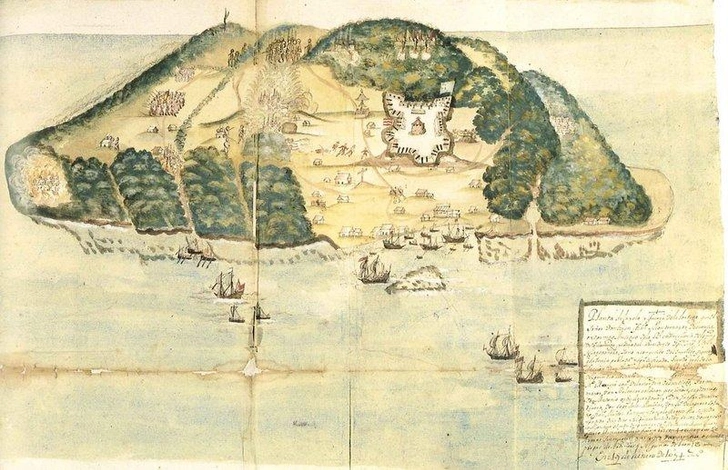 Остров Тортуга, XVII век | Источник: Public domain, через Викисклад