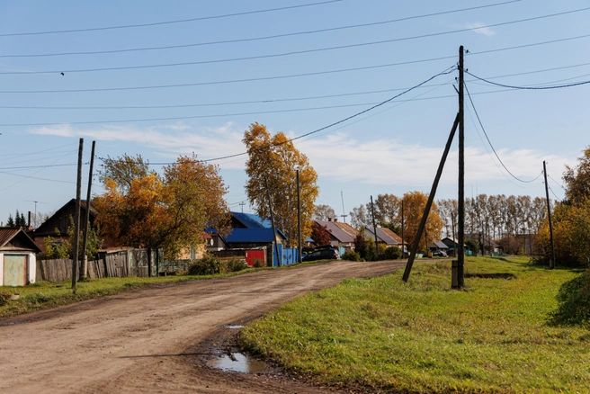 Улица в поселке Красная Сопка | Источник: Мария Ленц / NGS24.RU