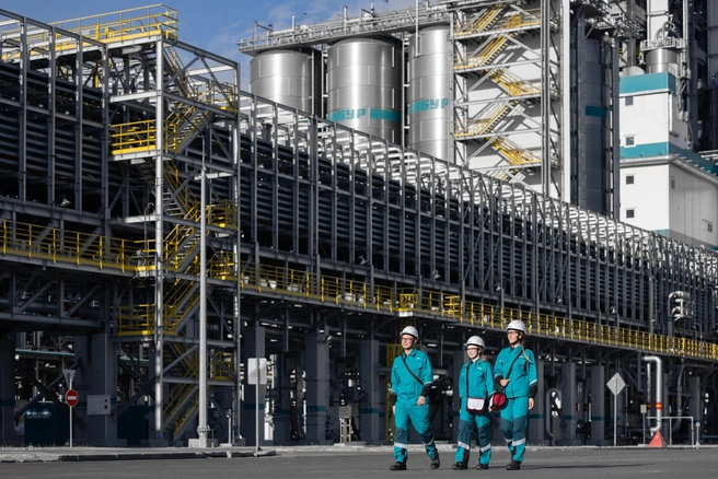 Новая мощность на «ЗапСибНефтехиме» позволит увеличить объем производства полипропилена более чем на треть | Источник: «ЗапСибНефтехим»